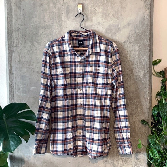 Vans Other - Vans Off the Wall Flannel Button Up (L)
